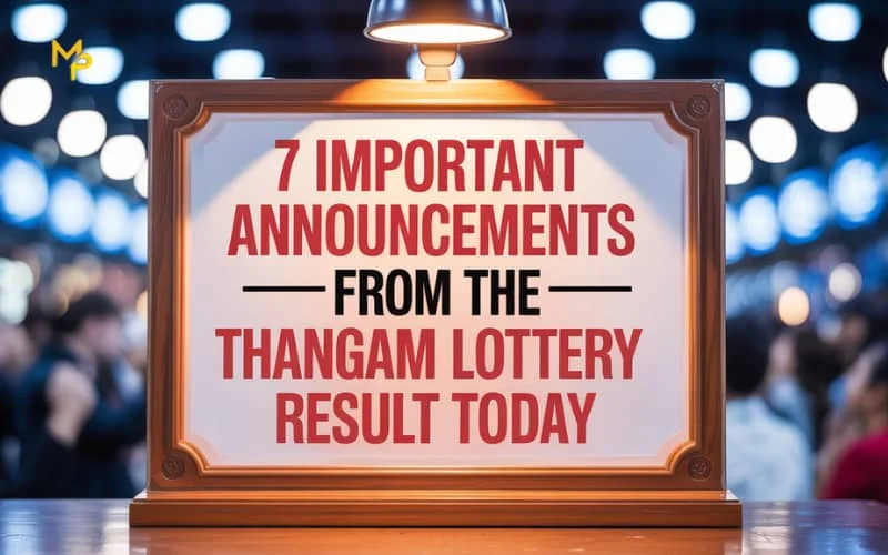 thangam lottery result today